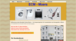 Desktop Screenshot of ecm-moers.de